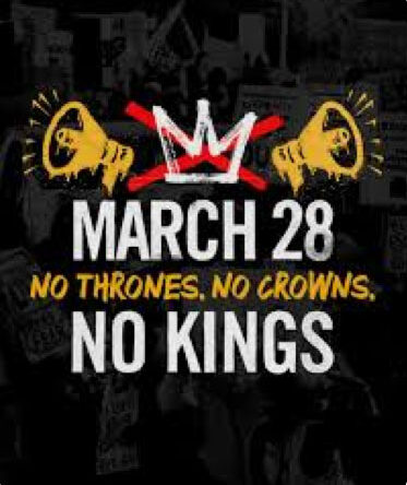 no kings march28 logo